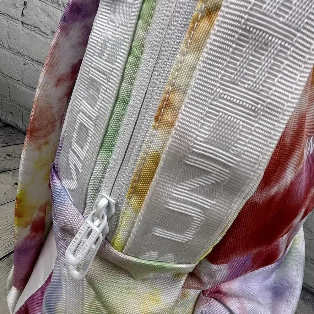 Under Armour UA Loudon Backpack Tie Dye Colorful School Laptop Book Bag